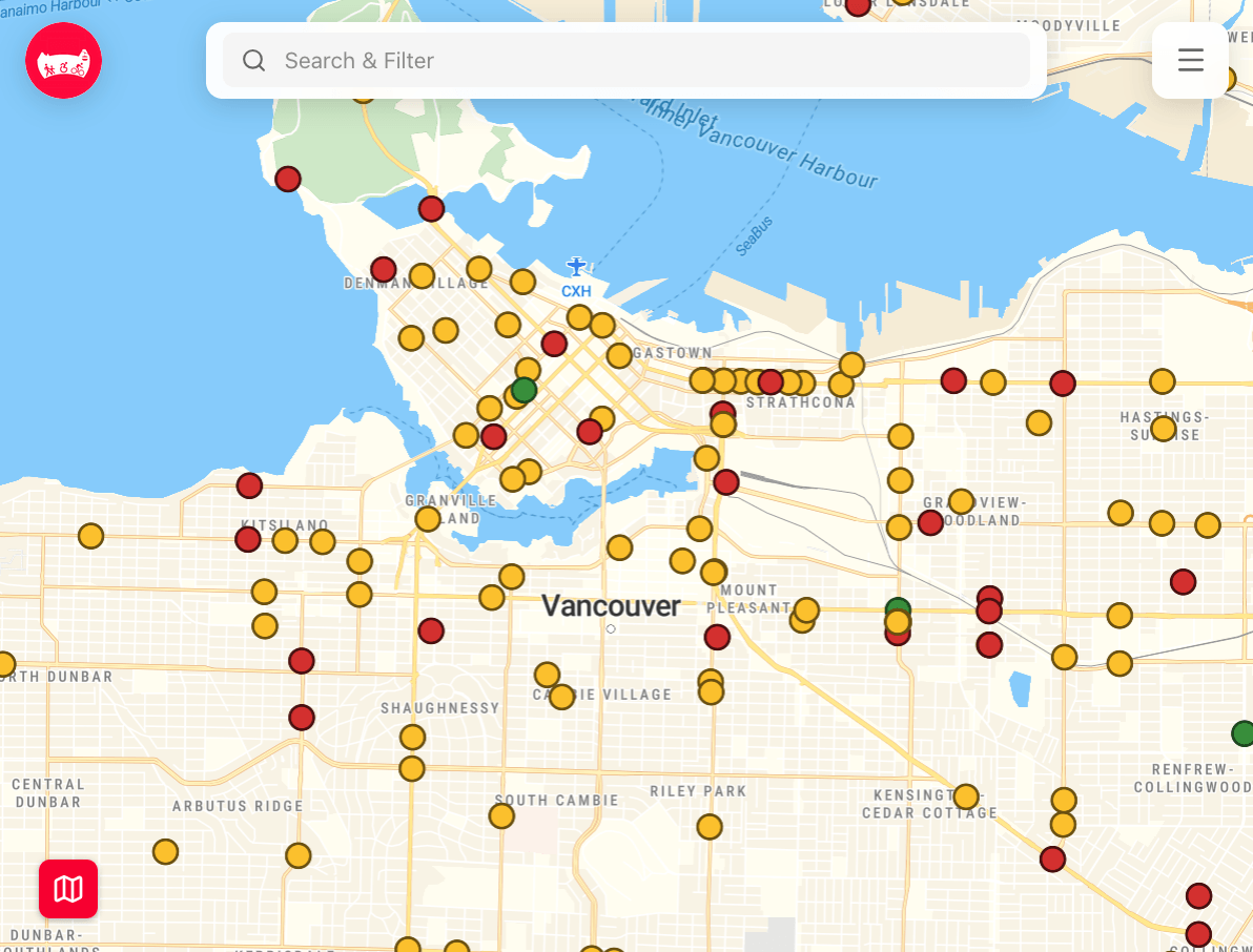 Crash Maps Crash Map - Vision Zero Vancouver